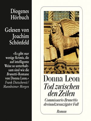 cover image of Tod zwischen den Zeilen